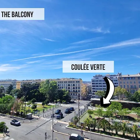 Nestor&jeeves - L Ecrin Du Paillon - Close Old Town - Balcony * ניס